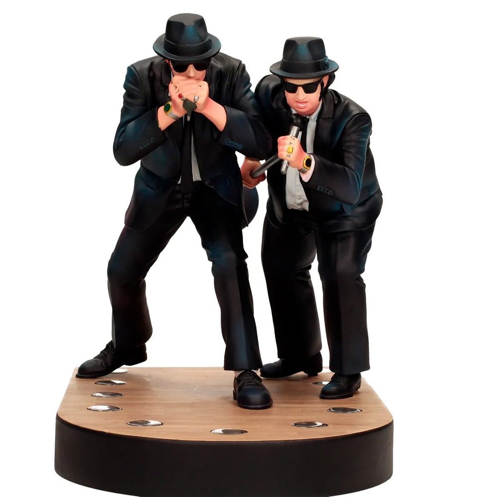 BLUES BROTHERS ブルースブラザーズ (公開 45周年 ) - Jake and Elwood Blues Singing 1:10 Scale Figure with Lighted Base / フィギュア・人形 - PGS